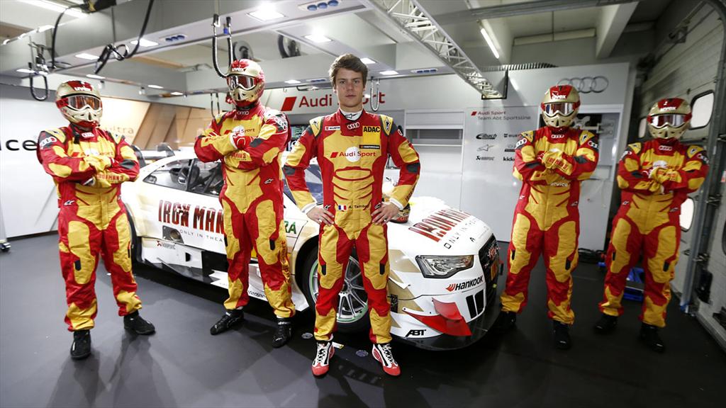 Audi DTM Racing Team se viste de Iron Man - Autocosmos.com