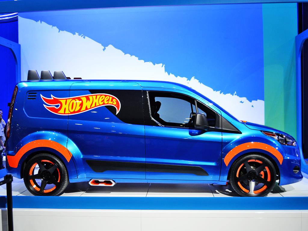 Ford Transit Connect Hot Wheels