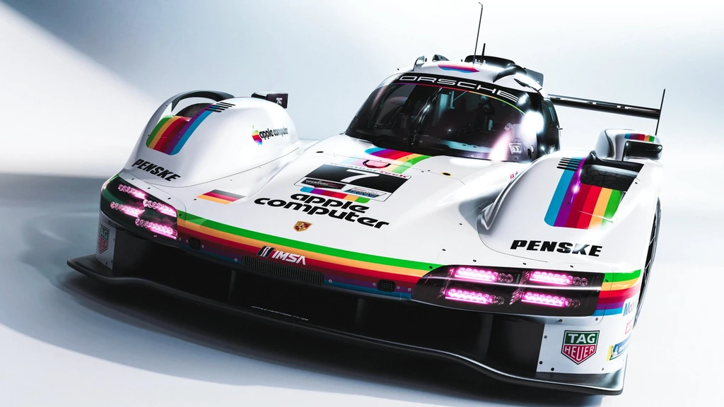 Porsche 963 Apple livery Laguna Seca 2026