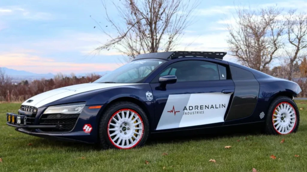 A lo Grupo B, crean un Audi R8 de Rally - Autocosmos.com
