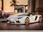 Lamborghini Aventador Roadster Golden