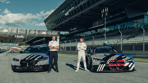 BMW M4 Coupé y M4 GT3