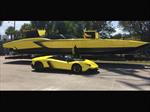 Lancha inspirada en Lamborghini con 2,700 Hp