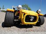 Caterham Seven a control remoto con piezas de LEGO
