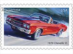 Estampillas de Muscle Cars