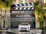 Mercedes-Benz dorados en Cannes