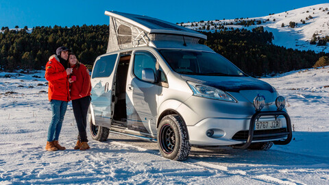 Nissan e-NV200 Winter Camper Concept