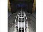 Audi A6 en el túnel de viento