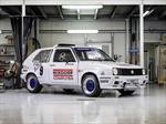 Volkswagen Golf 1987 con "doble motor"