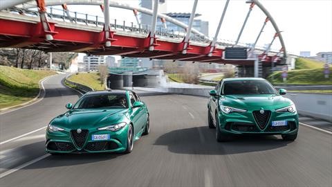 Alfa Romeo Giulia y Stelvio Quadrifoglio 2020