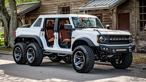 La Ford Bronco 6x6 Dark Horse