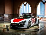 Lykan Hypersport, la patrulla más cara del mundo