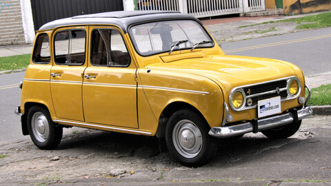 Renault 4 de 1974 convertido a eléctrico