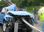 Dodge Caliber se parte a la mitad