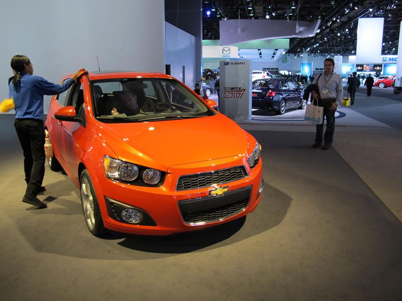 Chevrolet Sonic 2012 en el Salón de Detroit 2011