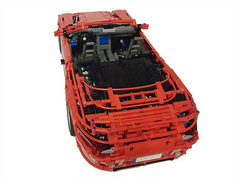 Porsche 911 Cabriolet PDK Lego