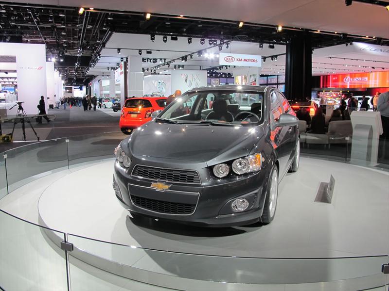 Chevrolet Sonic 2012 en el Salón de Detroit 2011
