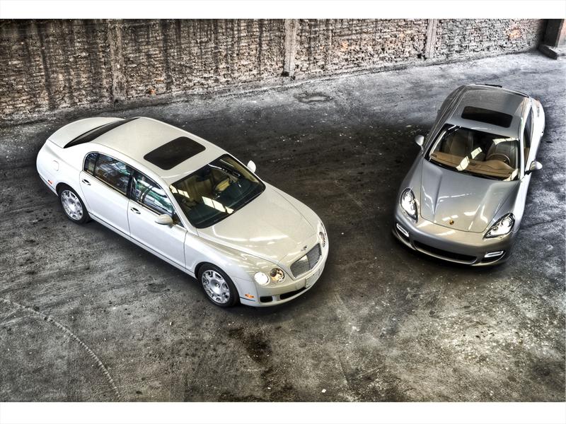 Porsche Panamera VS Bentley Flying Spur