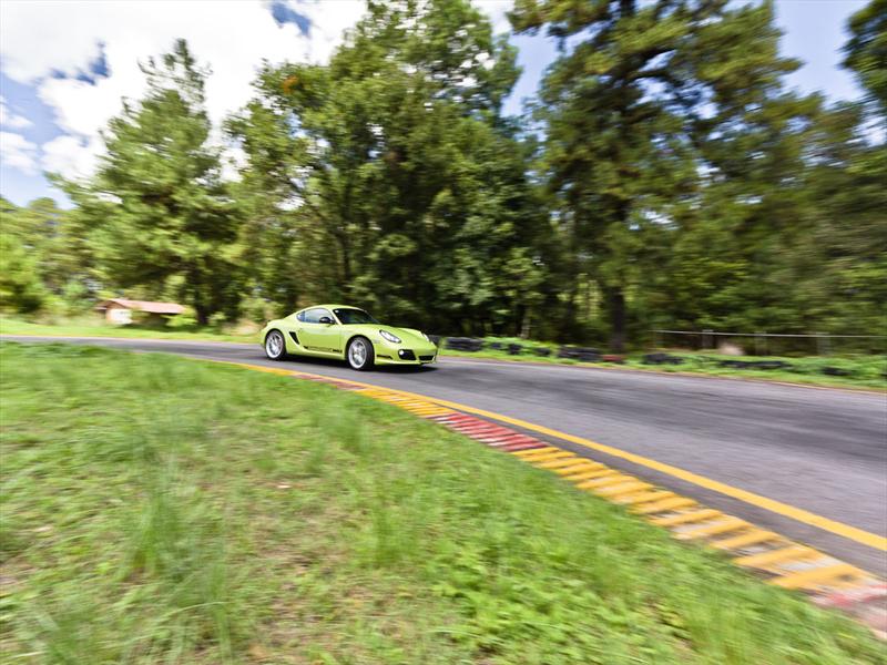 Porsche Cayman R prueba