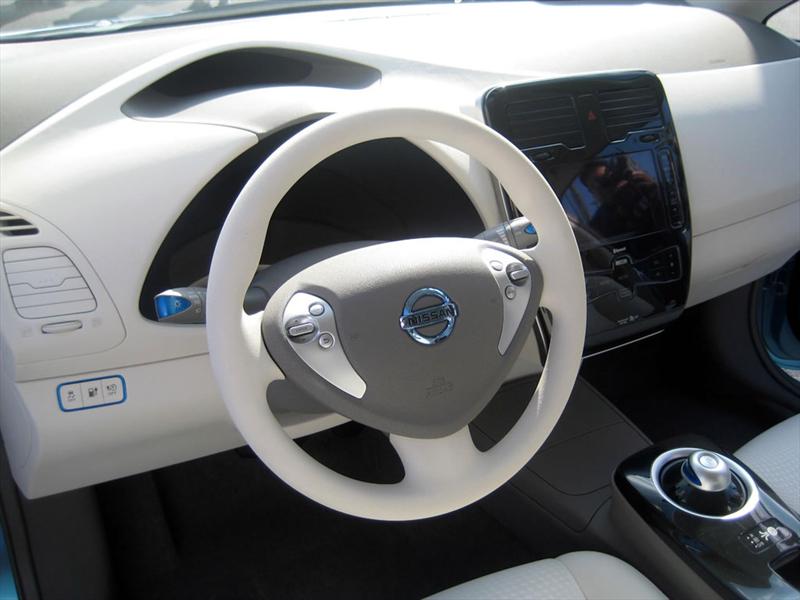 Nissan Leaf en el Dodger Stadium
