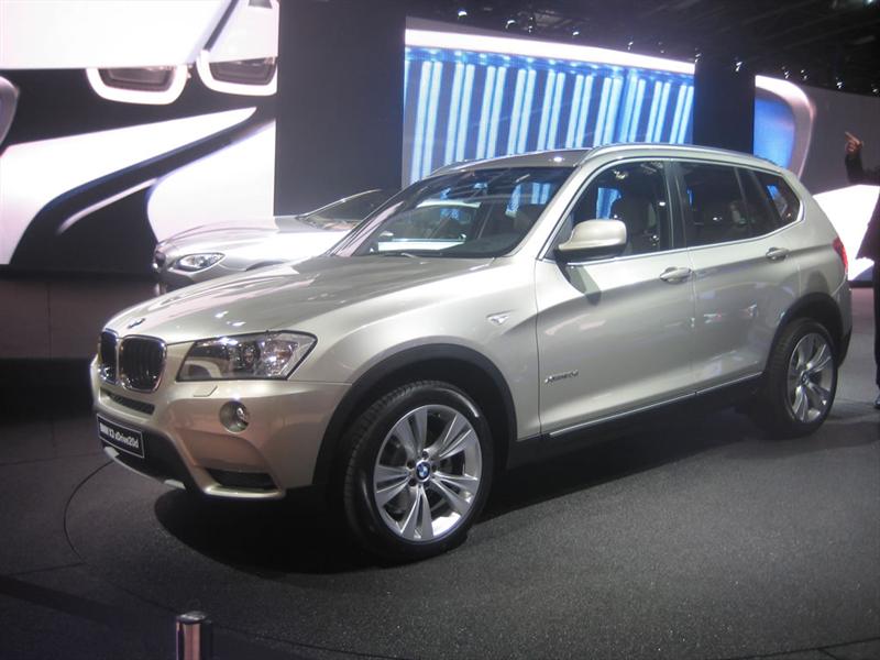 BMW X3 2011 en el Salón de París 2010