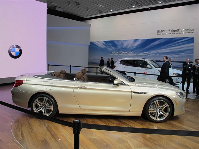 BMW Serie 6 Cabrio en el Salón de Detroit 2011