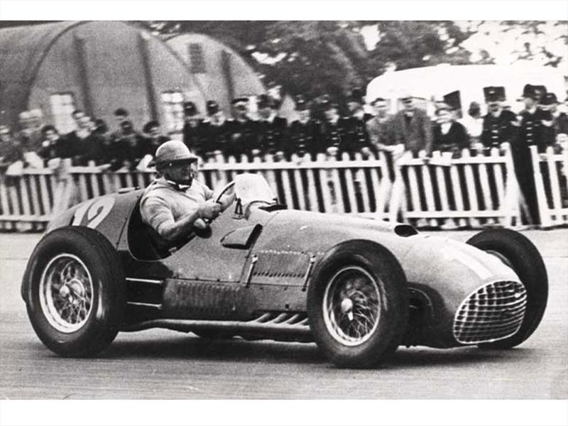 Ferrari y Froilán en Silverstone 1951