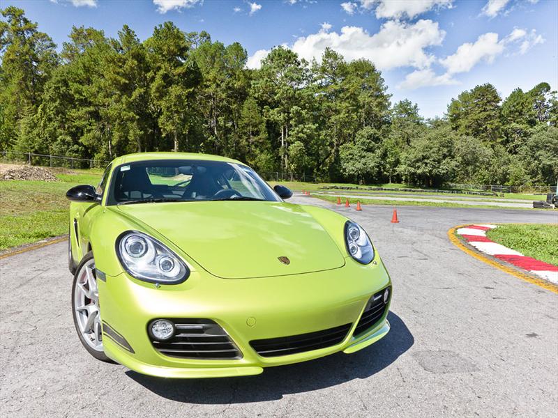 Porsche Cayman R prueba