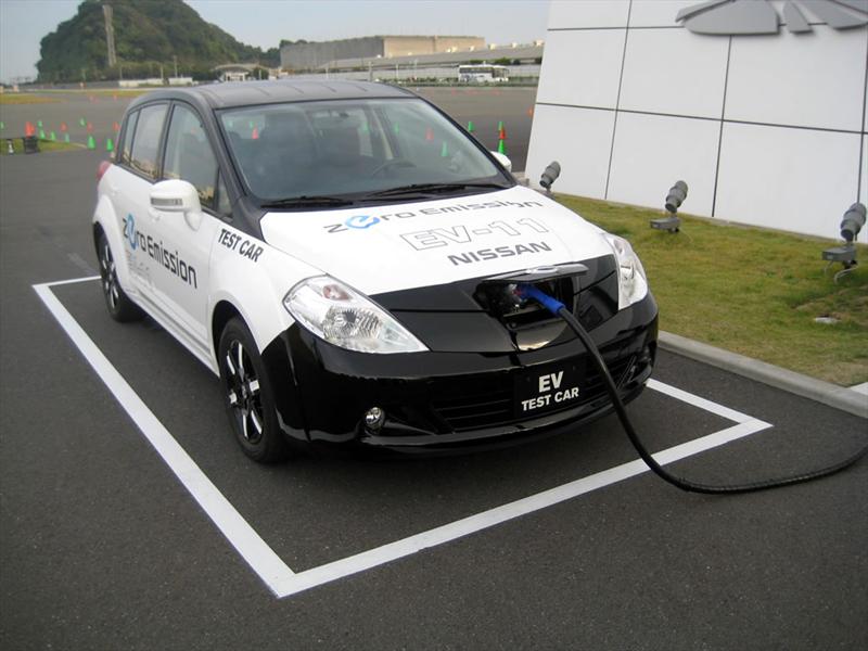 Nissan EV Test Car