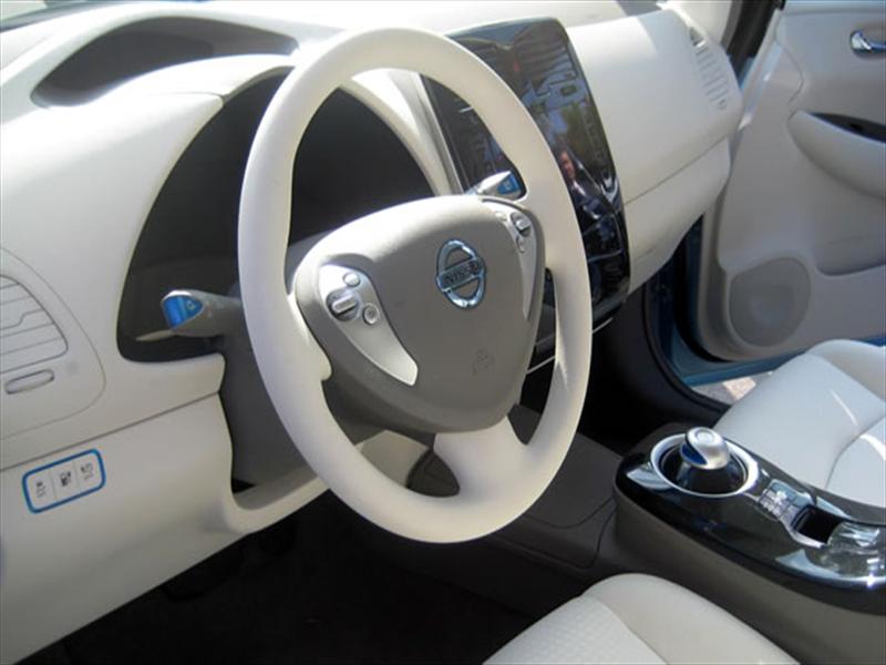 Nissan Leaf en el Dodger Stadium