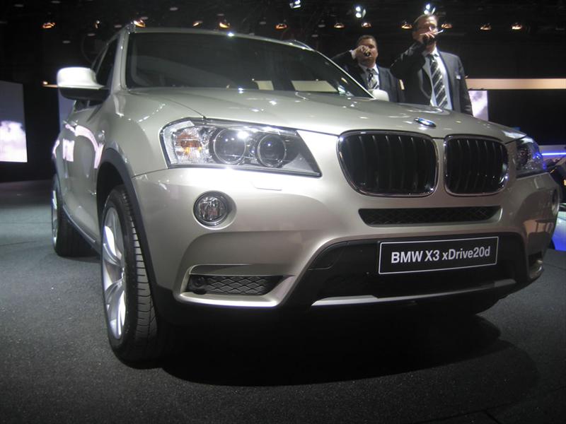 BMW X3 2011 en el Salón de París 2010
