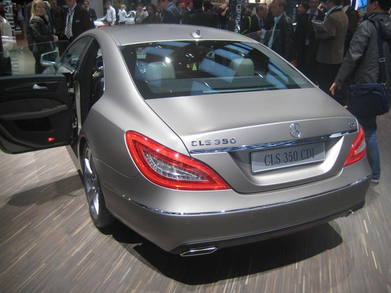 Mercedes Benz CLS 2011 en París 2010