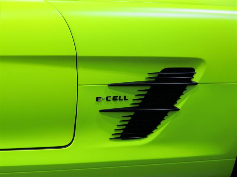 Mercedes Benz SLS E-Cell en Detroit 2011