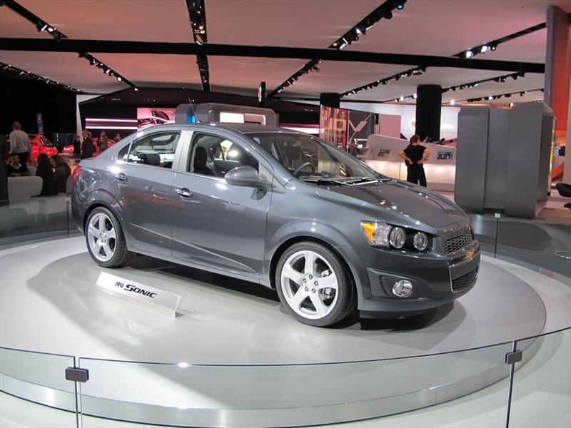 Chevrolet Sonic 2012 en el Salón de Detroit 2011