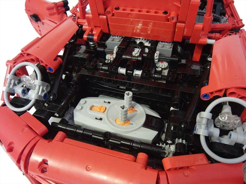 Porsche 911 Cabriolet PDK Lego