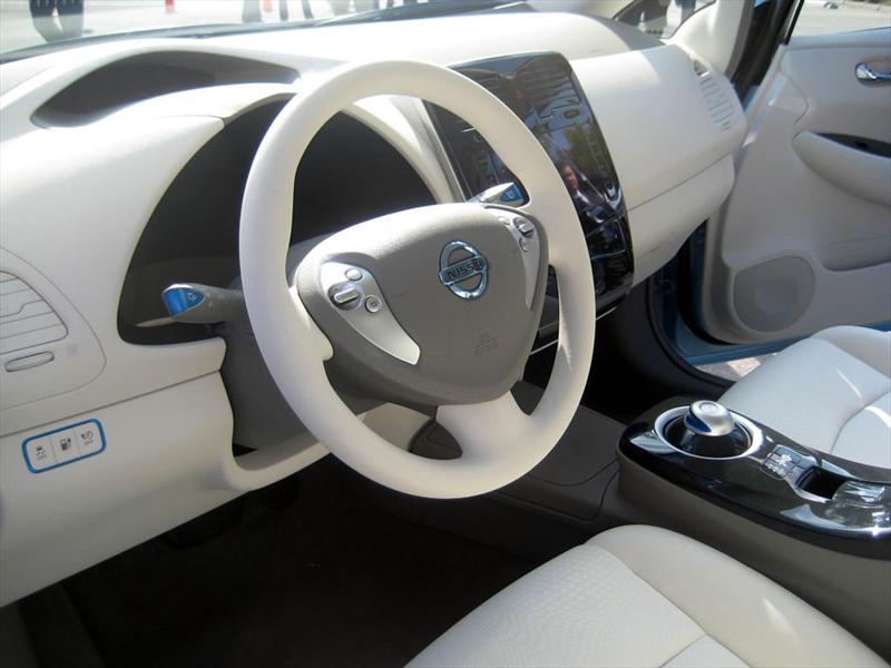 Nissan Leaf en el Dodger Stadium