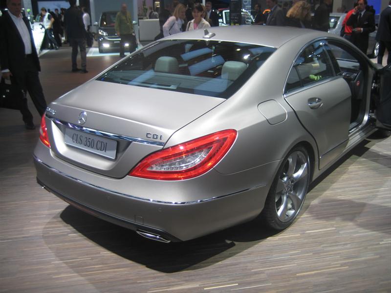 Mercedes Benz CLS 2011 en París 2010