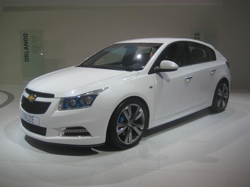 Chevrolet Cruze Hatchbak Concept en París 2010