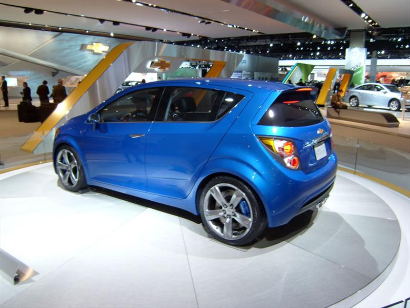 Chevrolet Aveo RS Concept en Detroit 2010