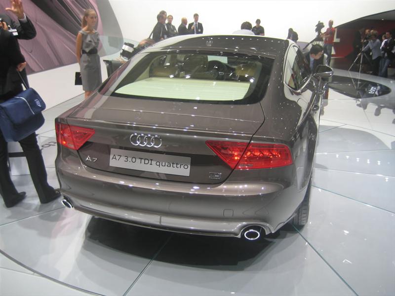 Audi A7 Sportback en París 2010