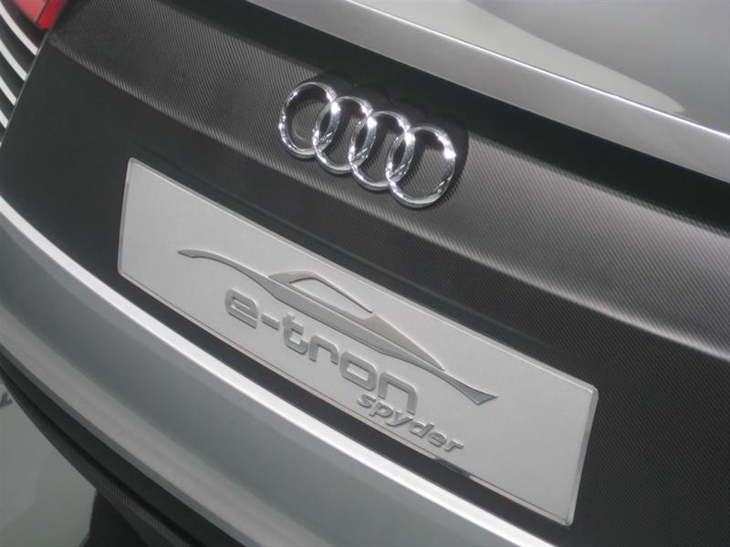 Audi E-Tron Spyder Concept