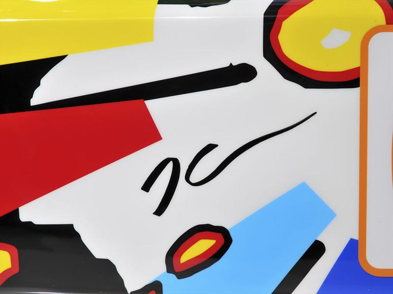 BMW M3 GT2 Art Car por Jeff Koons