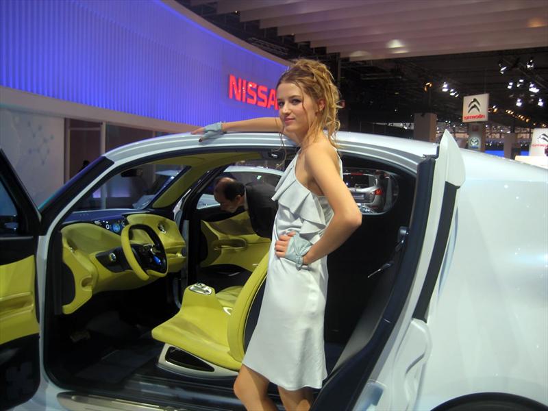 Las chicas del Salón de París 2010