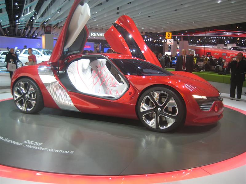 Renault DeZir Concept en París 2010