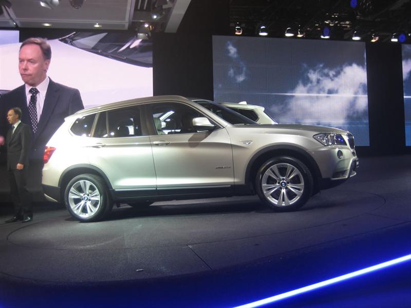 BMW X3 2011 en el Salón de París 2010