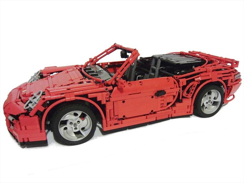Porsche 911 Cabriolet PDK Lego