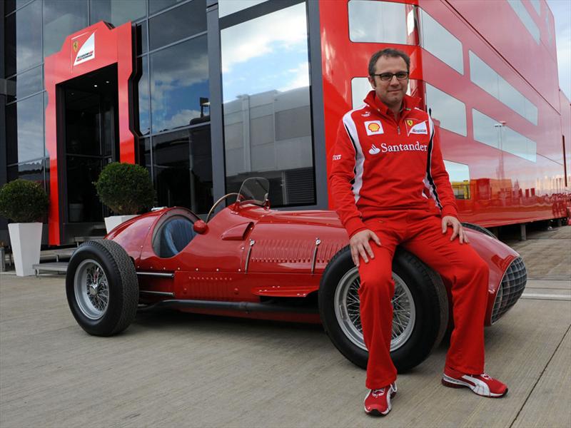 Stefano Domenicali, director deportivo de Ferrari