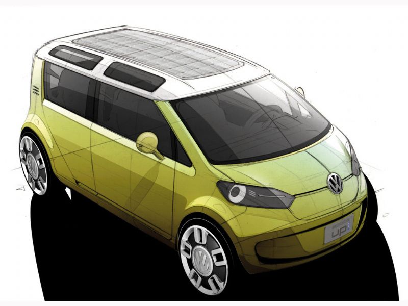 Volkswagen space up! blue