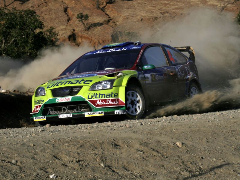 Focus WRC en acción