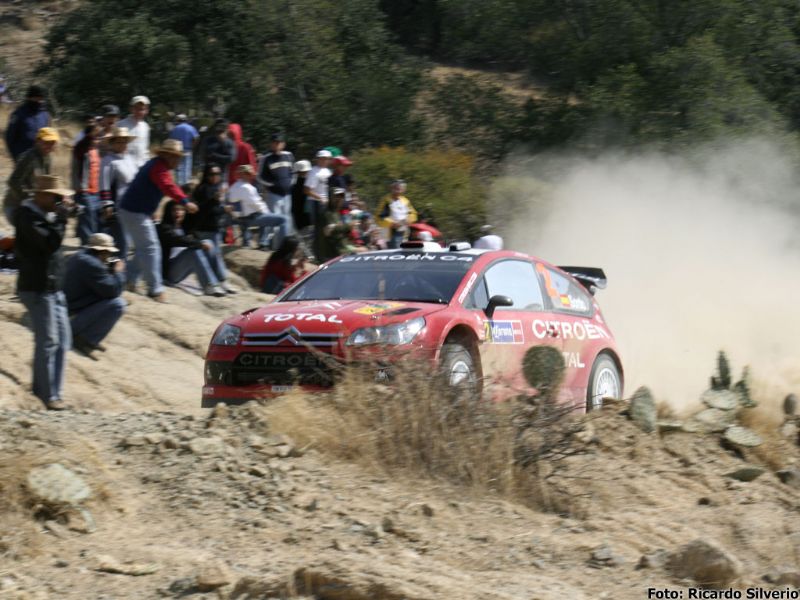 Dani Sordo dando espectáculo